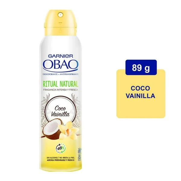 Desodorante Spray OBAO coco vainilla's foto | Oxxo Store Havana |  BizneCubano